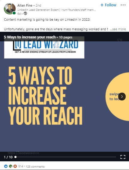 16+ Proven Tips to Craft a Perfect LinkedIn Marketing Strategy in 2026 10 linkedin carousel post example