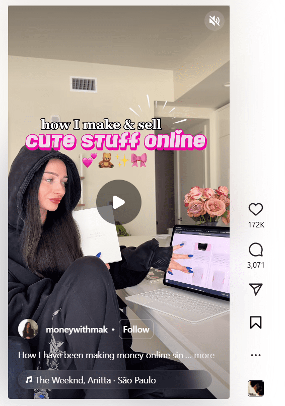 40+ Instagram Hacks to Boost Followers, Engagement & Reach in 2025 10 Example of an Instagram Reel With an Engaging Hook