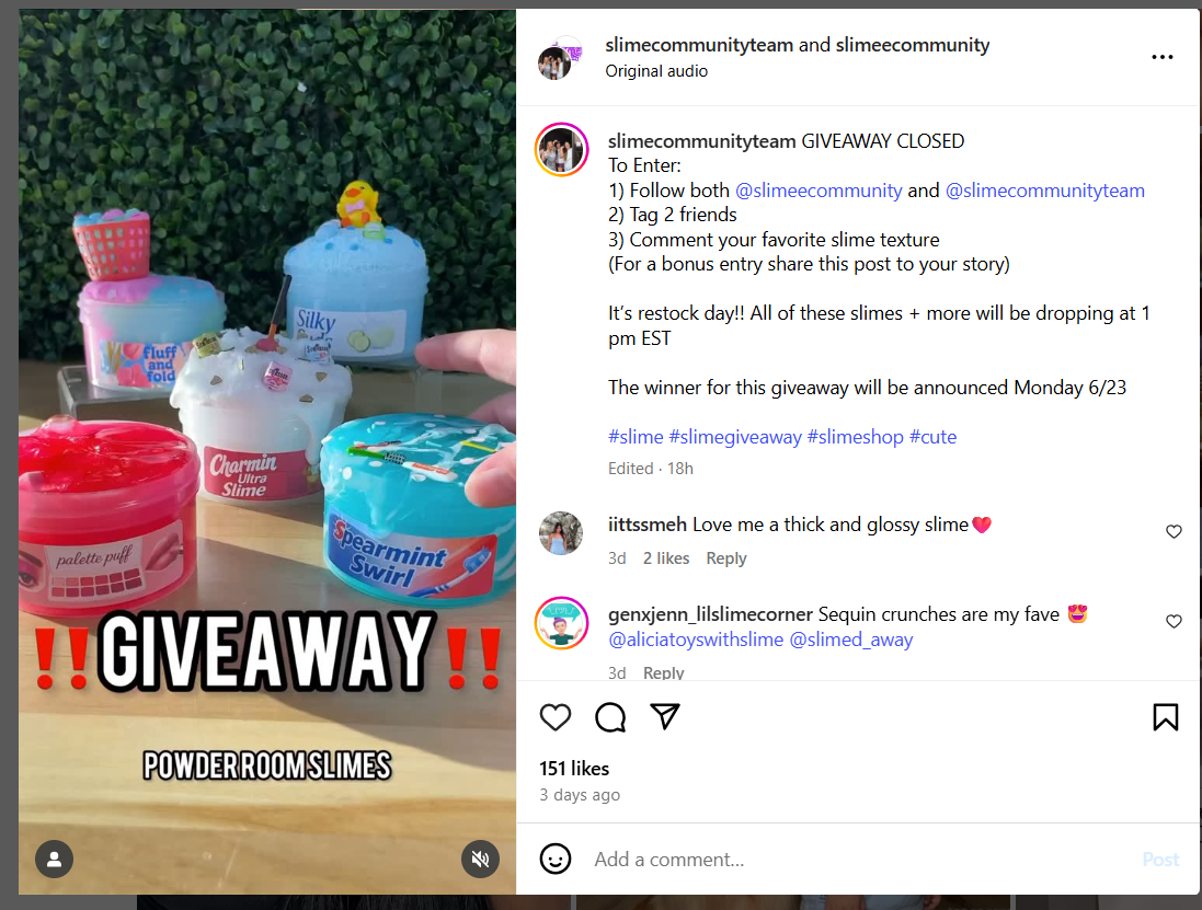 40+ Instagram Hacks to Boost Followers, Engagement & Reach in 2025 11 Instagram Giveaway Post Example