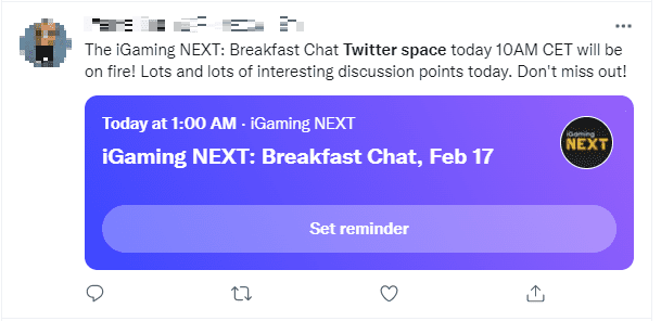 Ultimate Guide on 11 Twitter Best Practices for SMBs 13 twitter best practices - Use Twitter Spaces