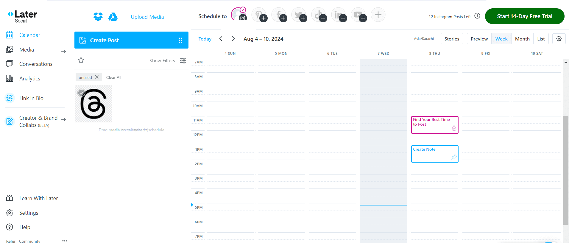 The 25 Best Digital Marketing Tools to Grow Your Business in 2025 10 Later’s Dashboard