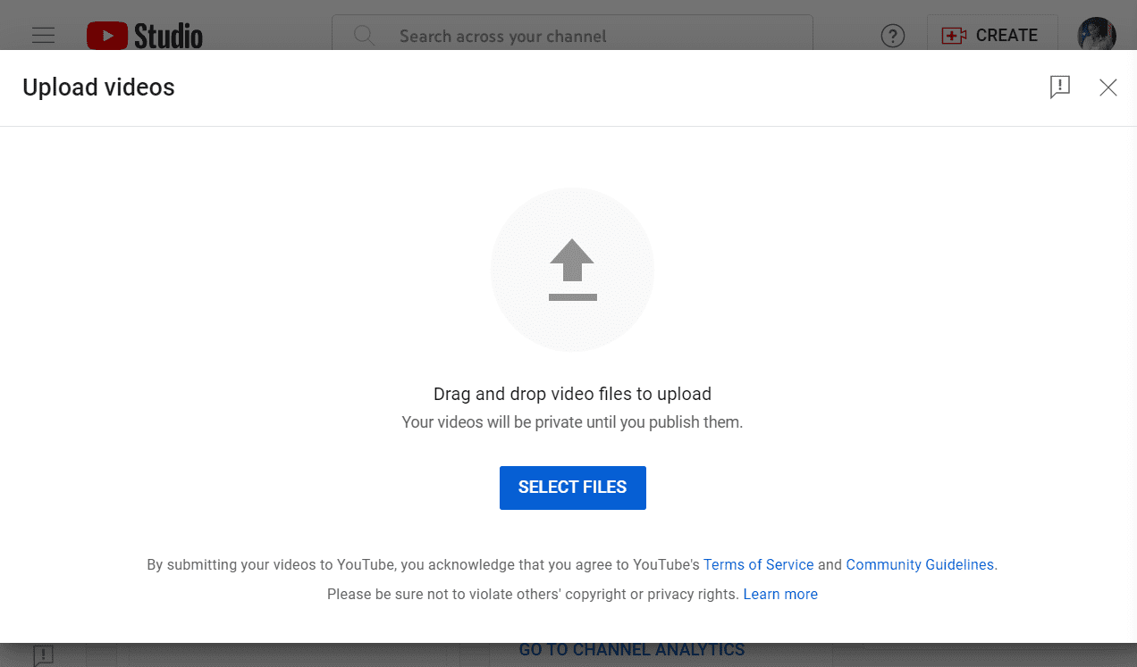 YouTube Shorts in 2026: How to Create, Monetize, and Master Short-Form Video 11 Select "Upload Videos"
