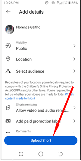 YouTube Shorts in 2026: How to Create, Monetize, and Master Short-Form Video 28 Tap "Upload Short"