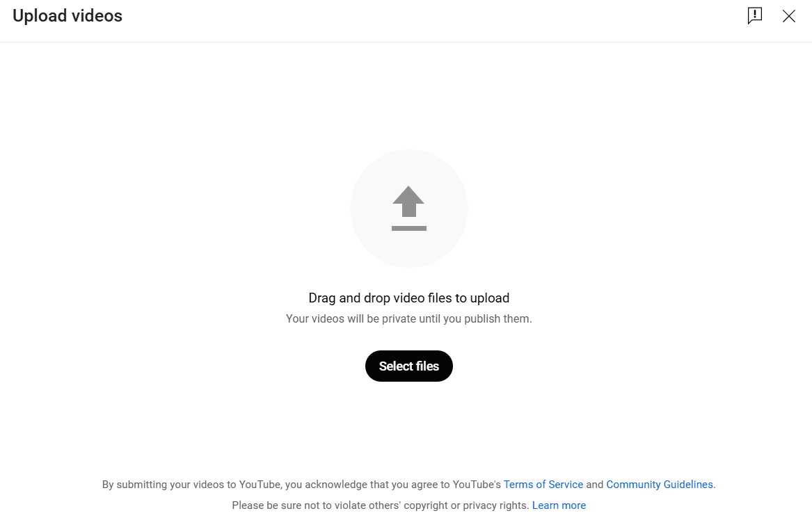 How to Post a Video on YouTube: A Beginners Guide in 2025 11 Upload a File