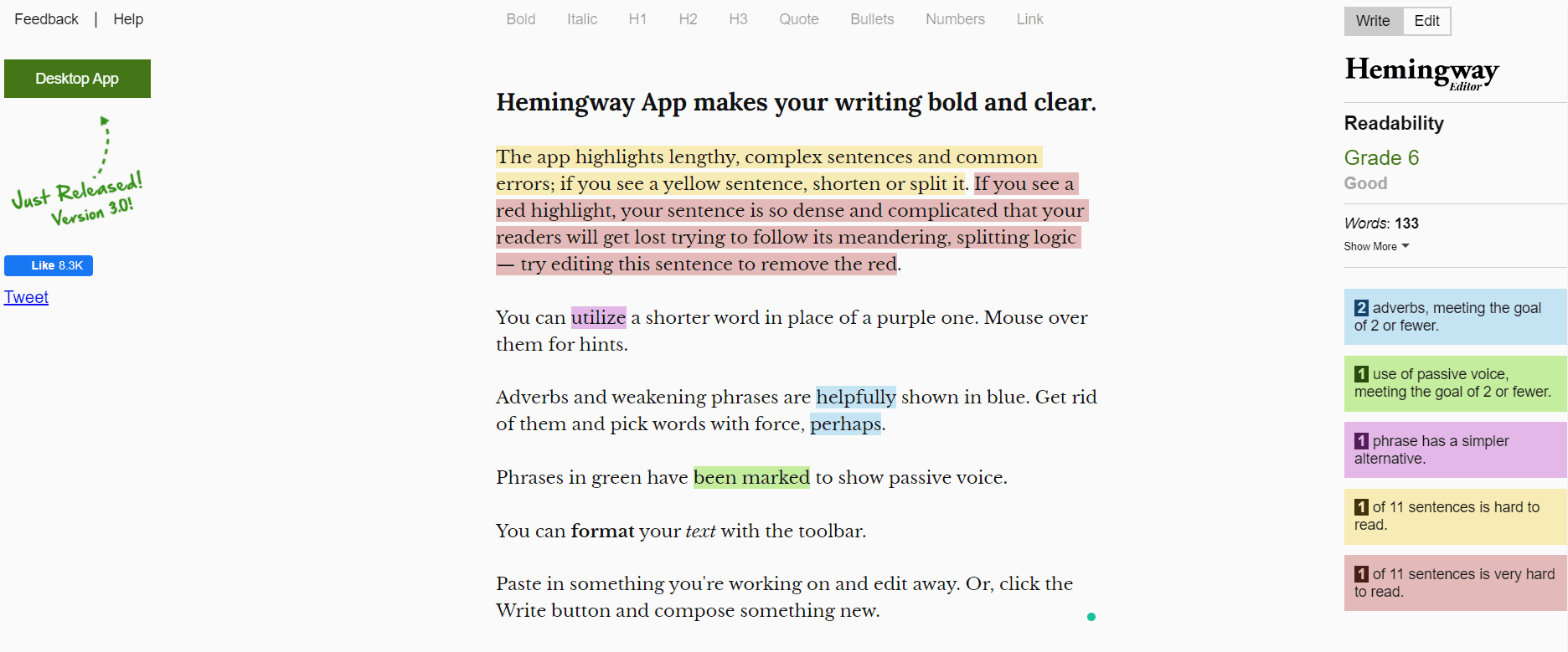 A 5-Point Checklist to Elevate Your Social Media Content Creation 11 Hemingway App