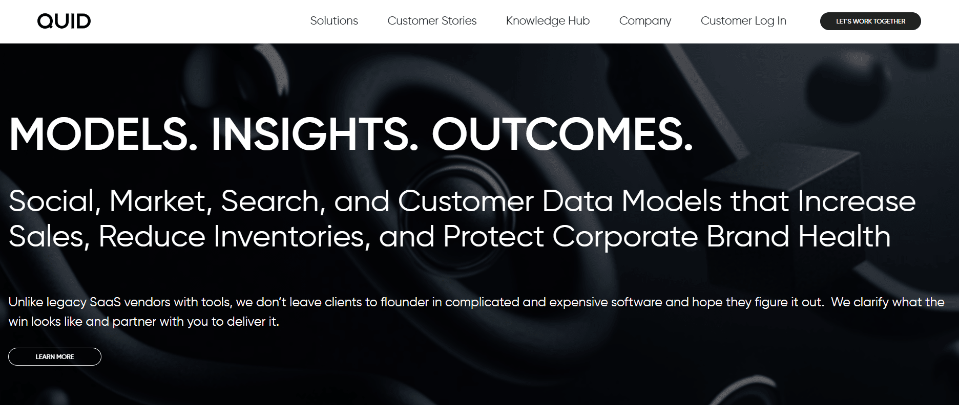 Top 15 Social Media Analytics Tools to Boost Your Marketing ROI in 2025 14 Quid’s Landing Page