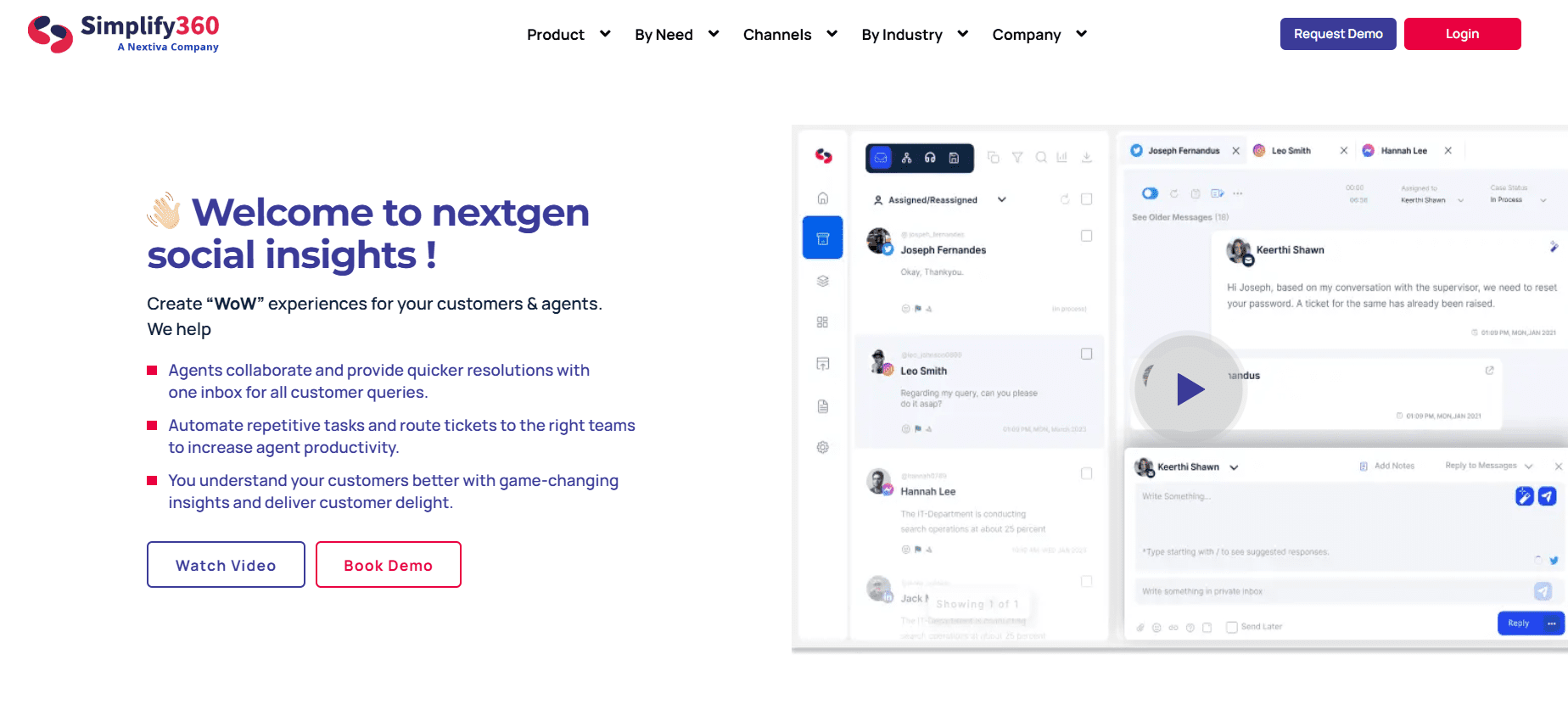 Top 25 Social Media Monitoring Tools to Elevate Your Brand in 2025 32 Simplifi360’s Landing Page