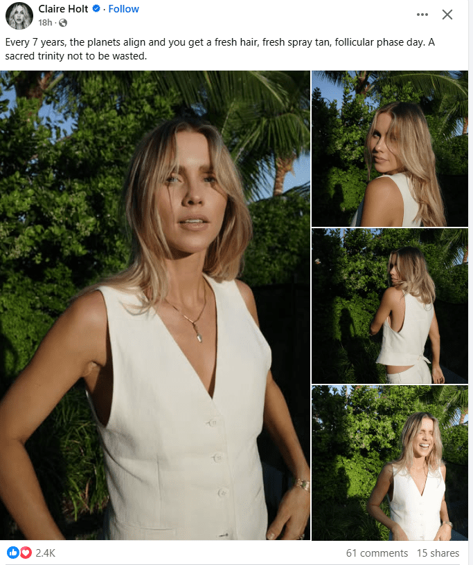 Facebook Algorithm 2025: How It Works and What to Know 8 Example of High-Quality Post on Facebook