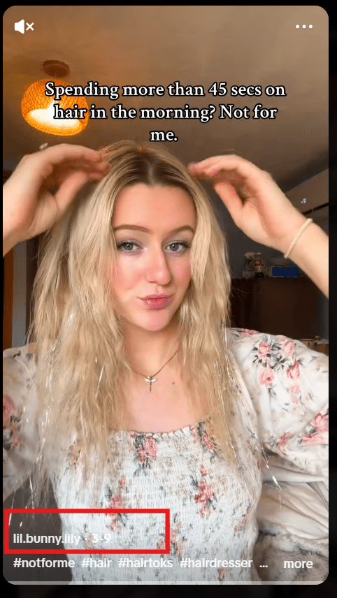 TikTok Algorithm 2025: How to Go Viral and Master the FYP 7 snapshot of a tiktok video with trending audio