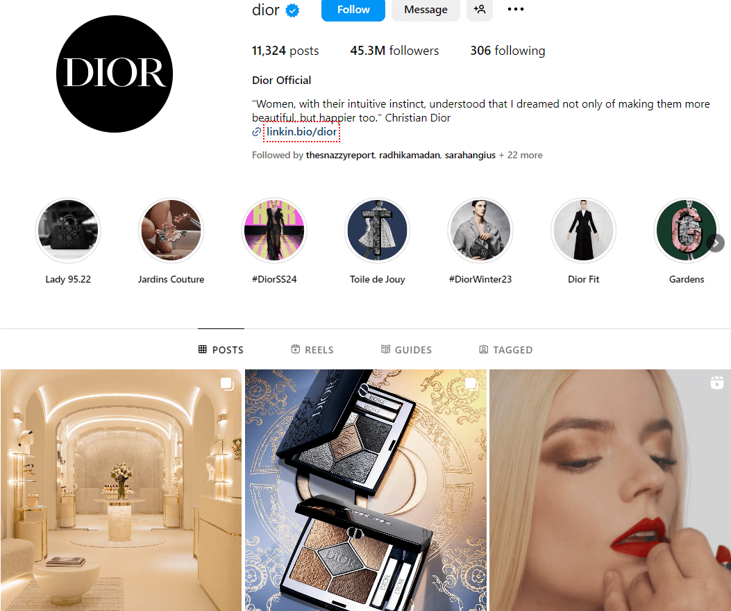 23 Top Influencers Ruling the Social Media World Right Now in 2026 5 dior-IG/top-influencers