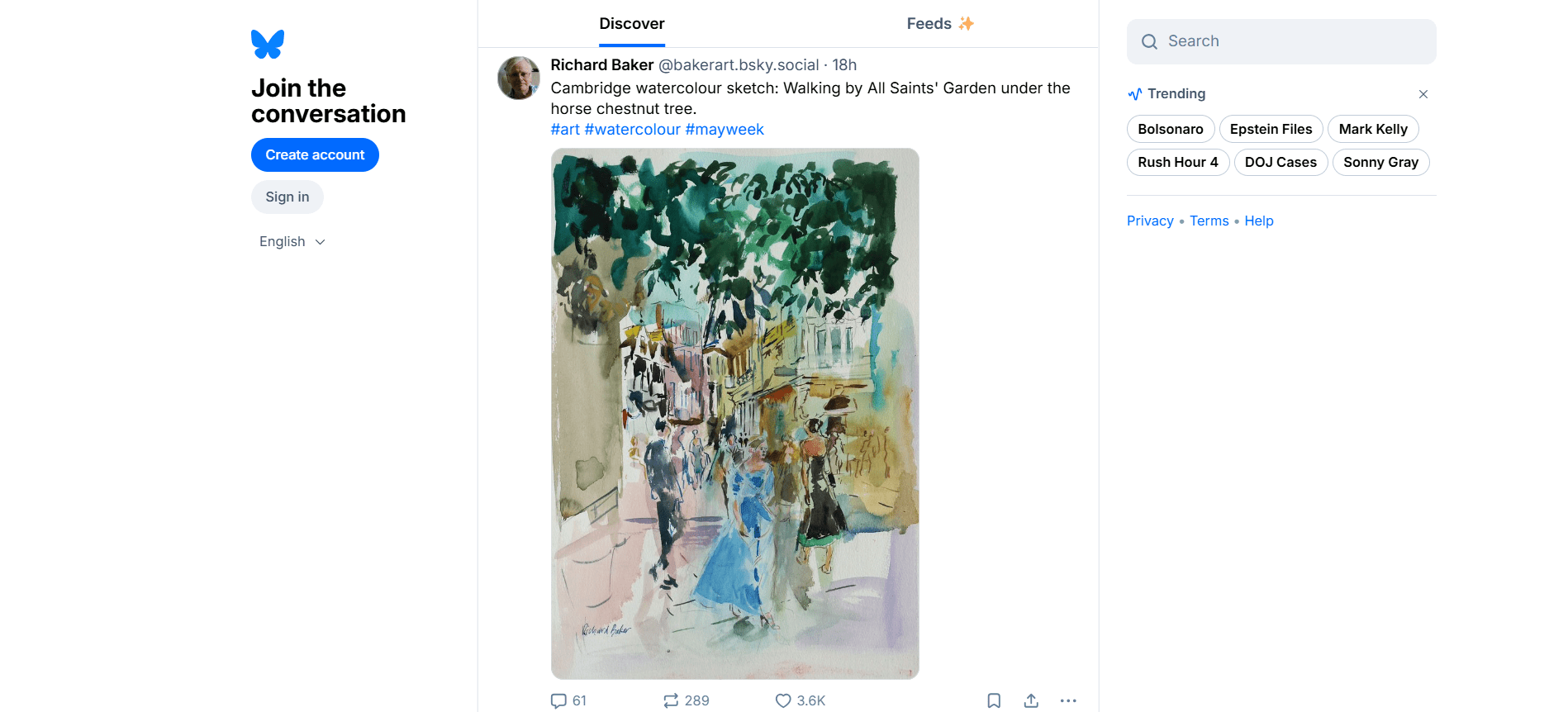 20+ Popular Social Media Platforms Your Brand Should Use in 2025 32 Bluesky Homepage