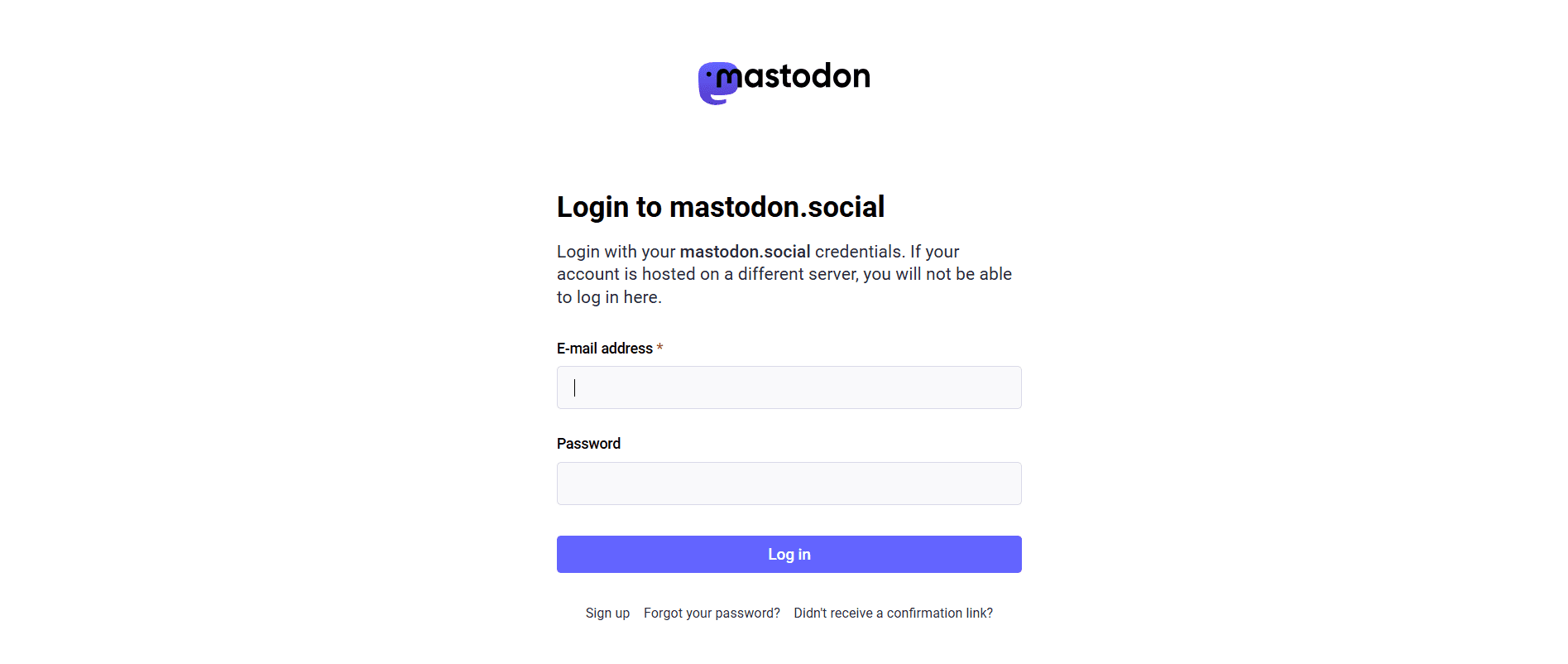 20+ Popular Social Media Platforms Your Brand Should Use in 2025 33 Mastodon Login Page
