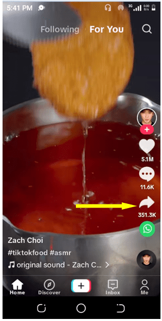 How to Repost on TikTok Like a Pro in 2026: A Guide for Creators 7 Tap the “Share” Icon