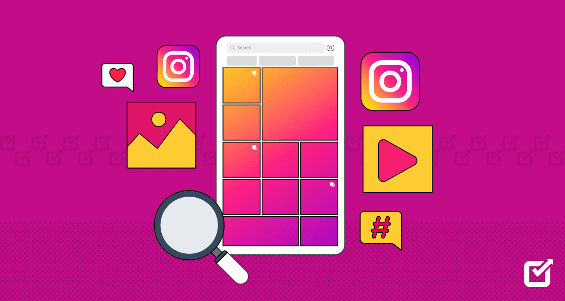 Instagram Explore Page