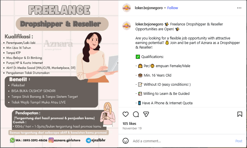 How to Make Money on Instagram in 2026: A Complete Guide 21 Instagram Post Advertising Dropshipping Opportunity