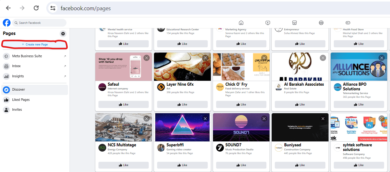 The Ultimate Guide to Creating and Managing a Facebook Business Page in 2026 7 Visual of create new page button