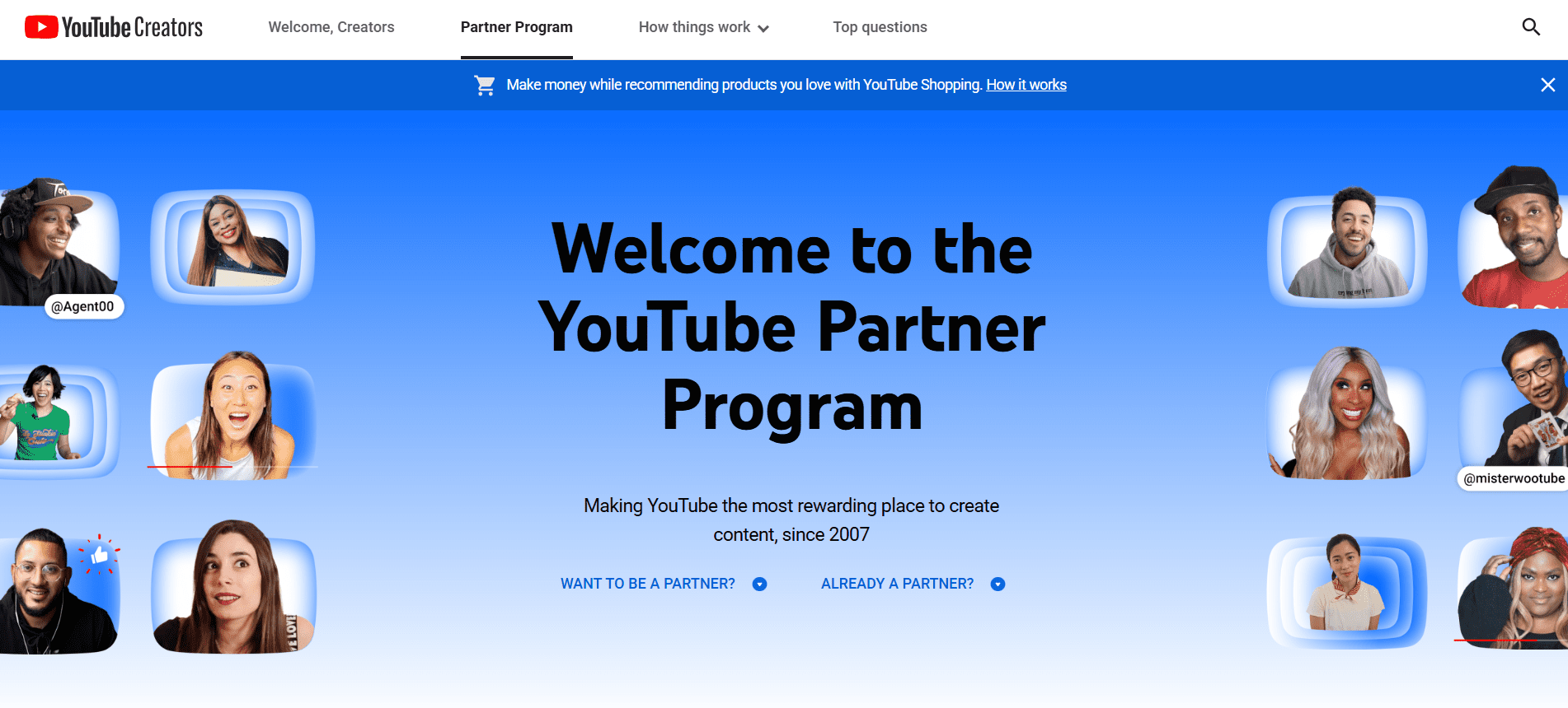 What Is YouTube Automation? Automate Your Channel, Earn More and Grow Fast 9 YouTube Partner Program Landing Page