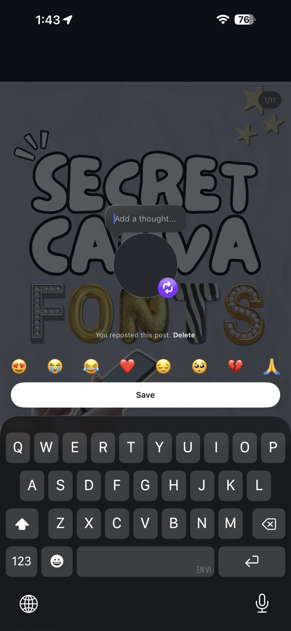 How to Share an Instagram Post to Your Story in 4 Easy Steps (2025 Update) 16 Add the Caption
