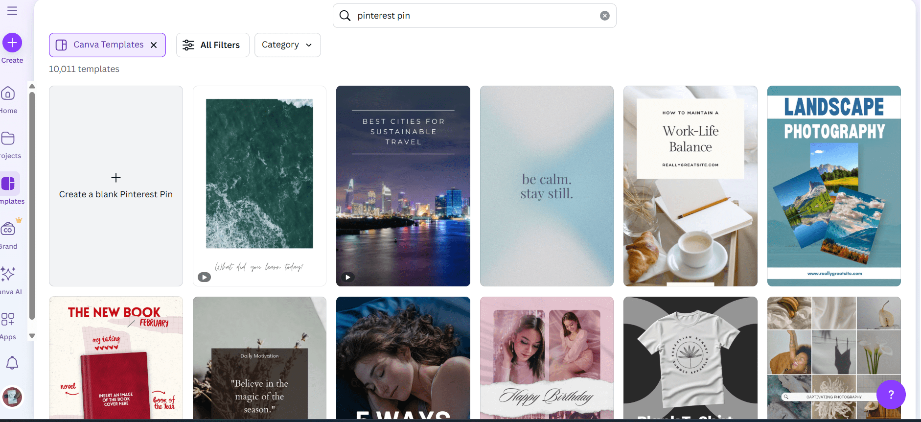 15 Best Pinterest Tools for 2025 to Boost Your Marketing Strategy 14 Canva’s Dashboard