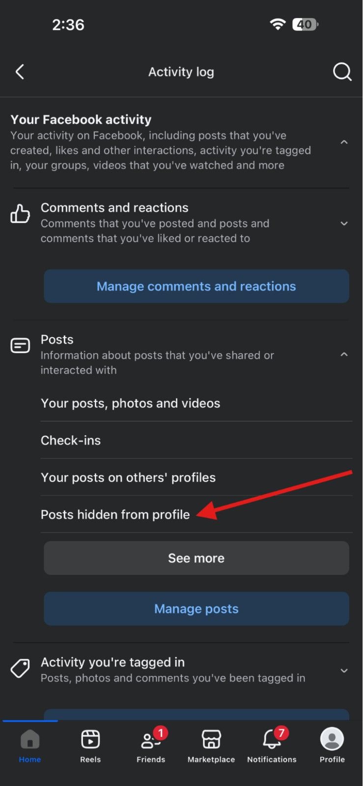 How to Unhide a Post on Facebook: Step-By-Step Fix for Hidden Posts 15 Find Your Hidden Posts