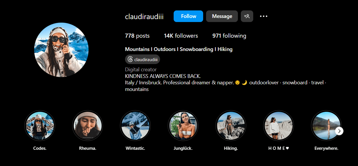 150+ Instagram Quotes for Every Moment: Inspire, Motivate, and Connect 4 A snapshot of Instagram