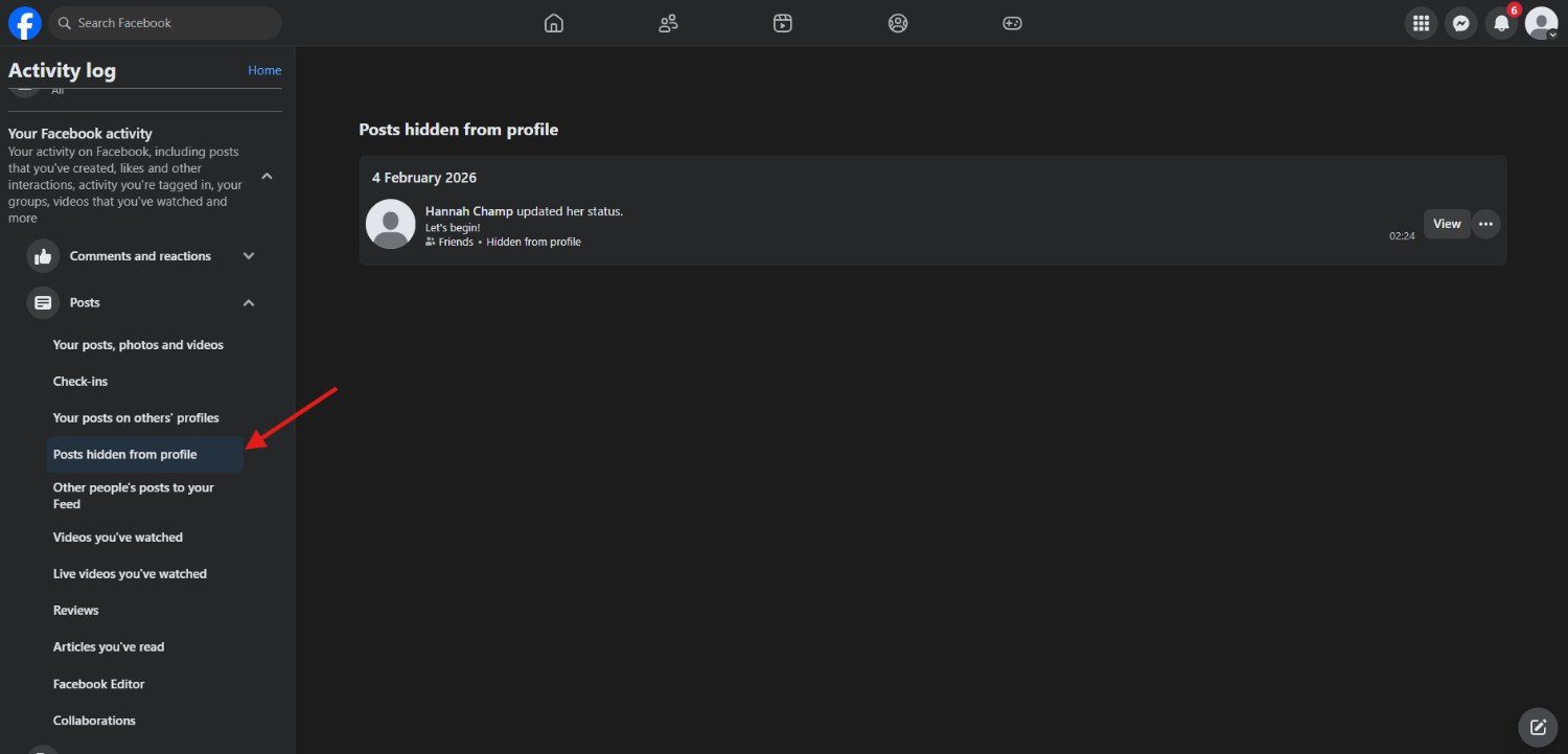 How to Unhide a Post on Facebook: Step-By-Step Fix for Hidden Posts 11 Scan Your Hidden Posts