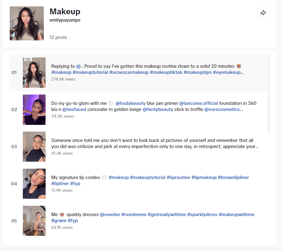 How to Make a Playlist on TikTok to Increase Views 7 How to make a playlist on TikTok