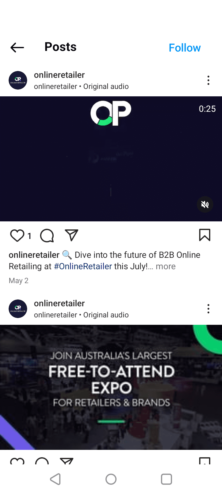 Snapshot from Instagram