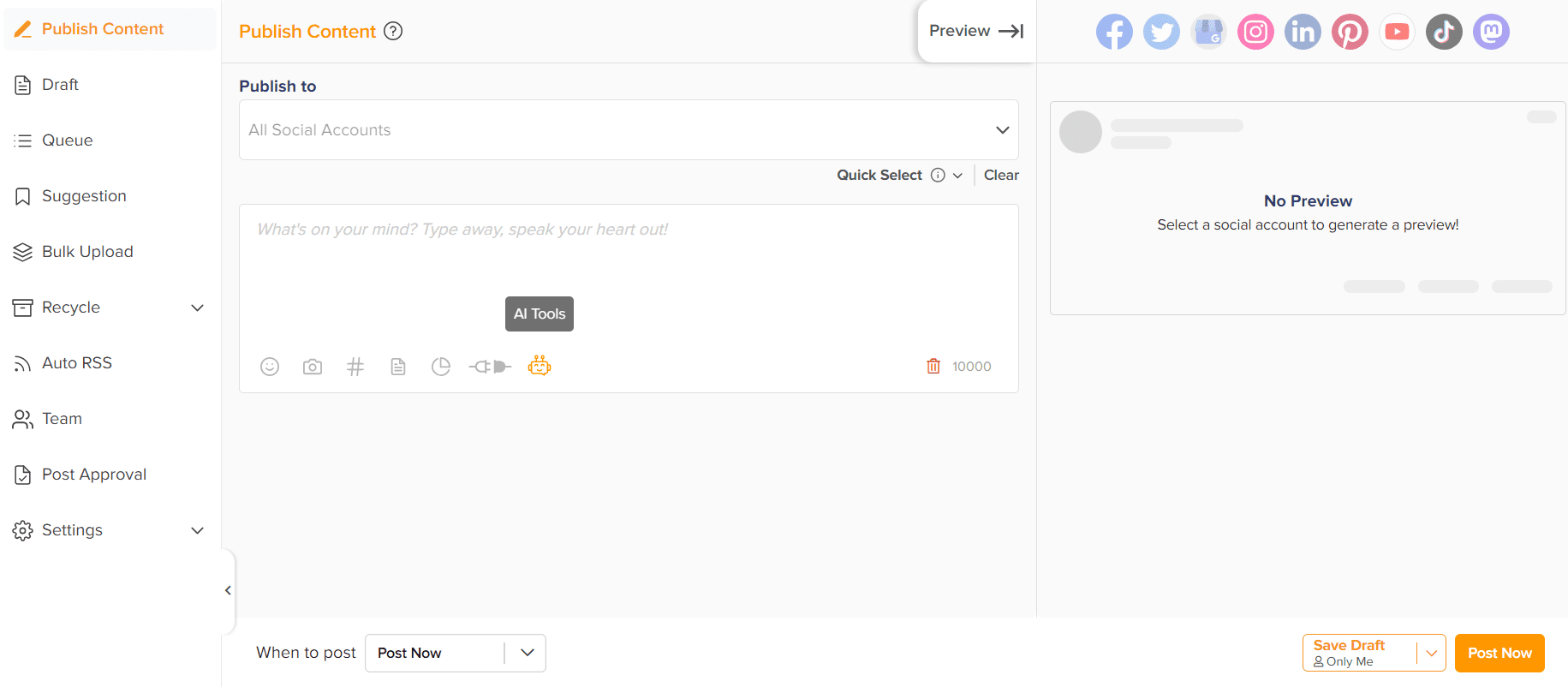 Champ’s AI Suite Vs. Publer’s AI Assist: Social Champ's AI Suite is the Only Hero You Need! 14 Champ AI Suite