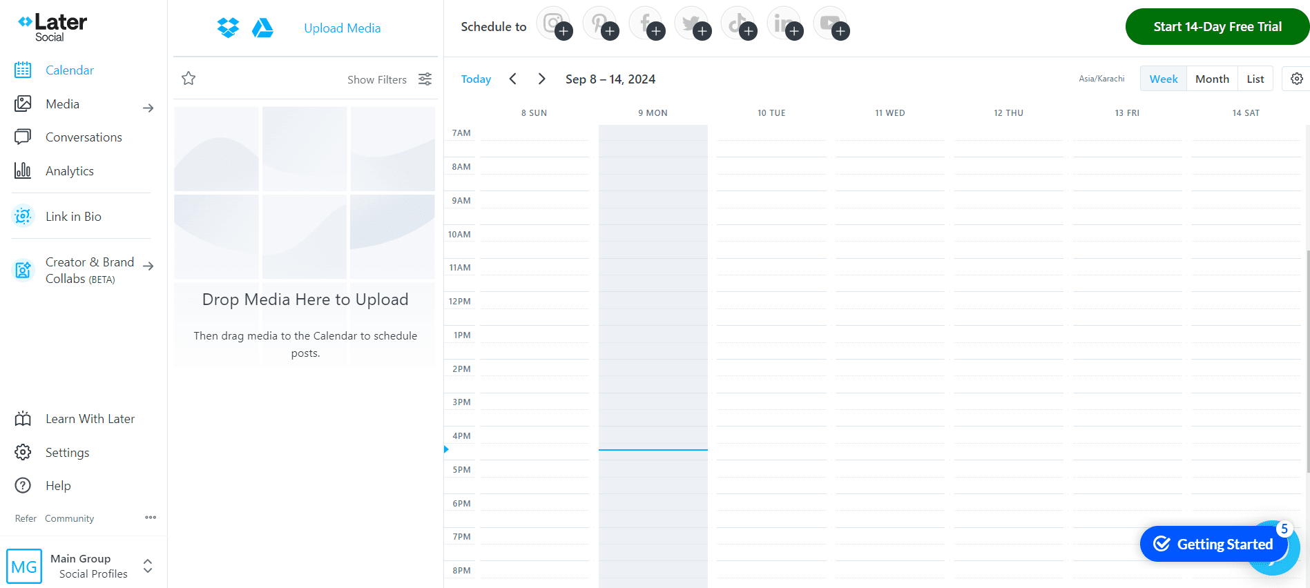 Best AI Content Creation Tools in 2025: Smarter Writing, Visuals & Social Media at Scale 35 Later’s Dashboard