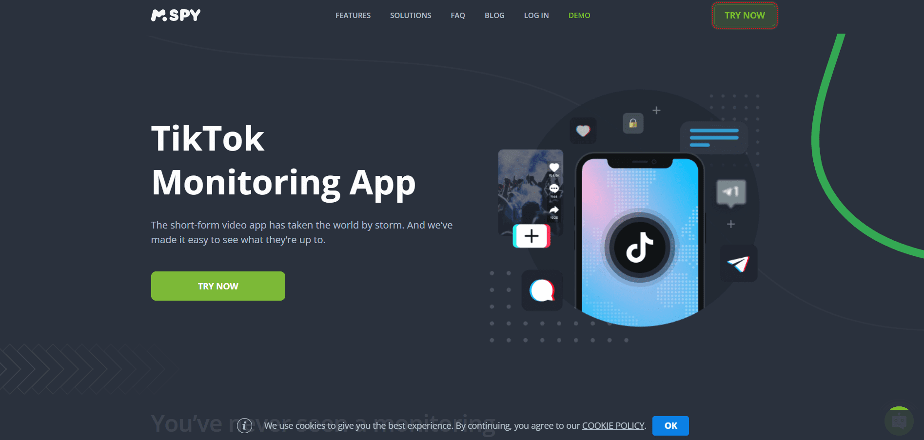 TikTok Viewer Guide: How to Watch, Download, and Analyze Videos Without Logging in (Tested & Reviewed) 13 mSpy's Landing Page