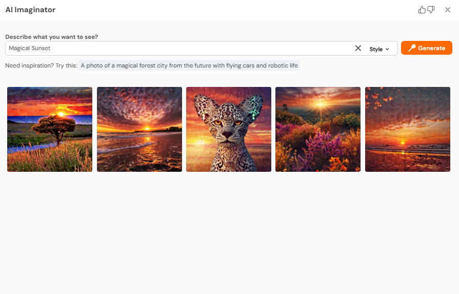 Best AI Content Creation Tools in 2025: Smarter Writing, Visuals & Social Media at Scale 32 Social Champ’s AI Imaginator