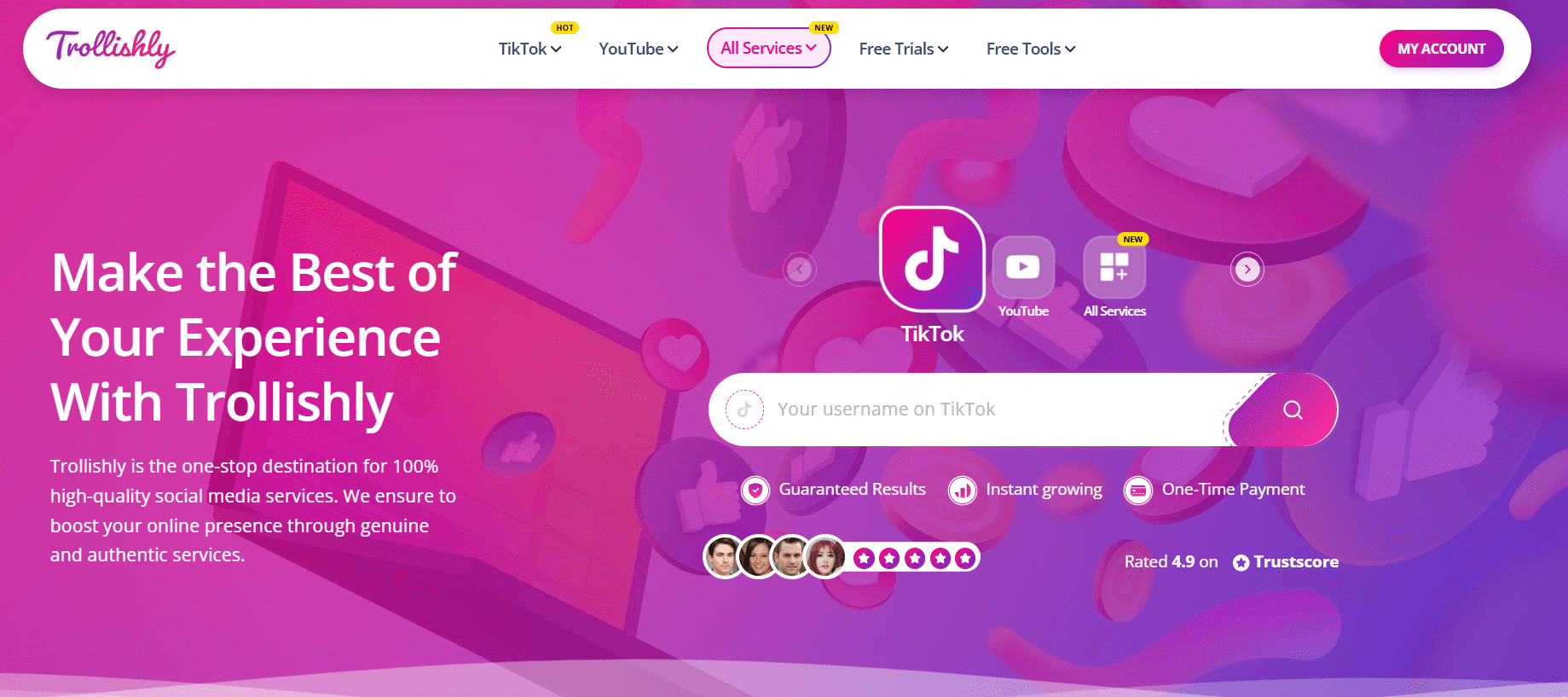 TikTok Viewer Guide: How to Watch, Download, and Analyze Videos Without Logging in (Tested & Reviewed) 11 Trollishly's Landing Page