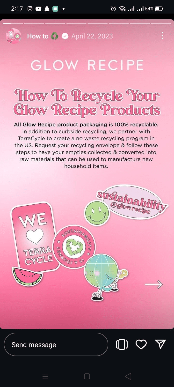 A snapshot of tutorials used in Instagram highlights