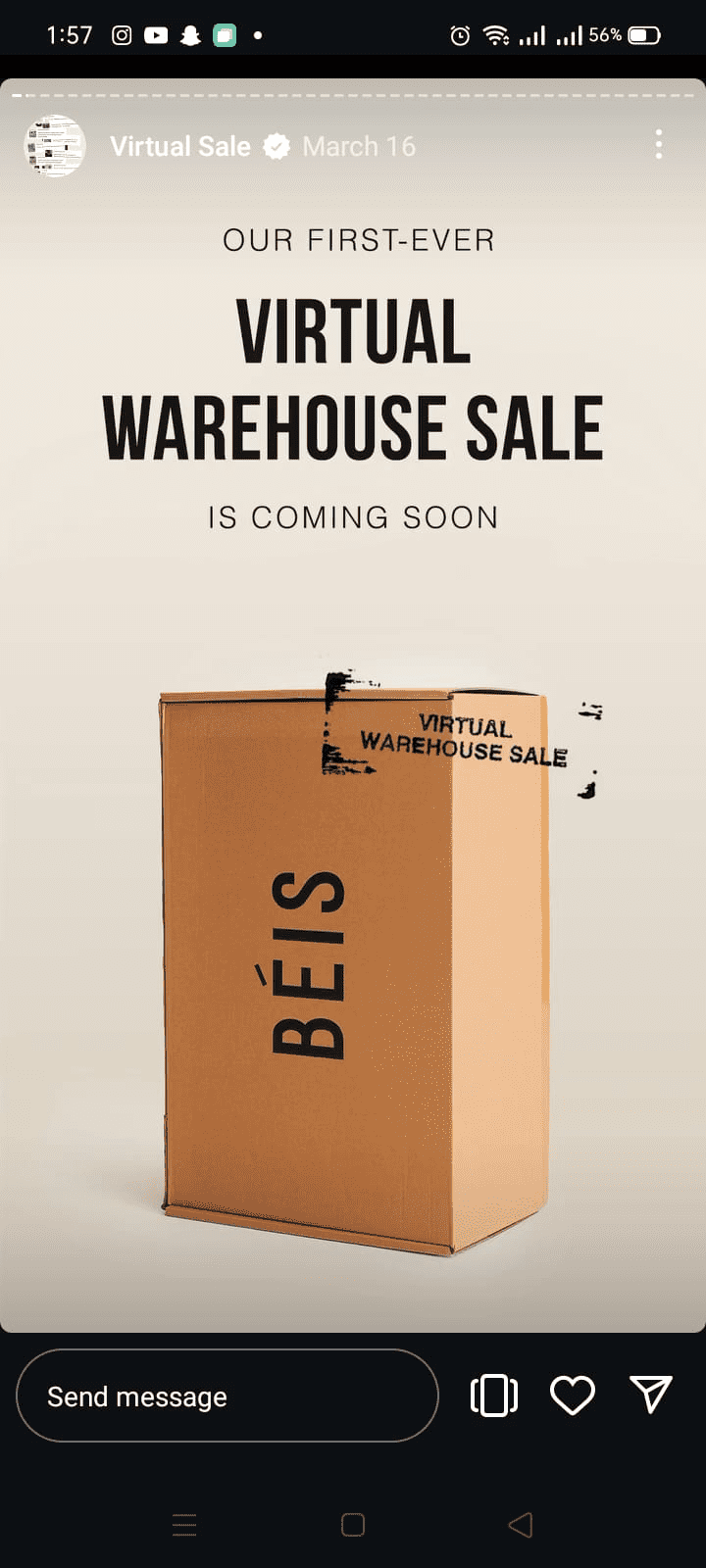 A snapshot of product announcements in Instagram highlights