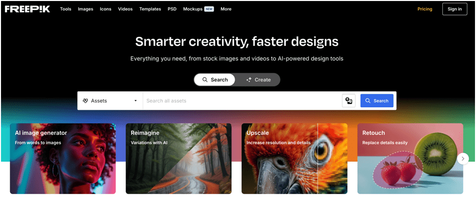 15+ Essential Social Media Content Creation Tools for 2025 25 Freepik Dashboard