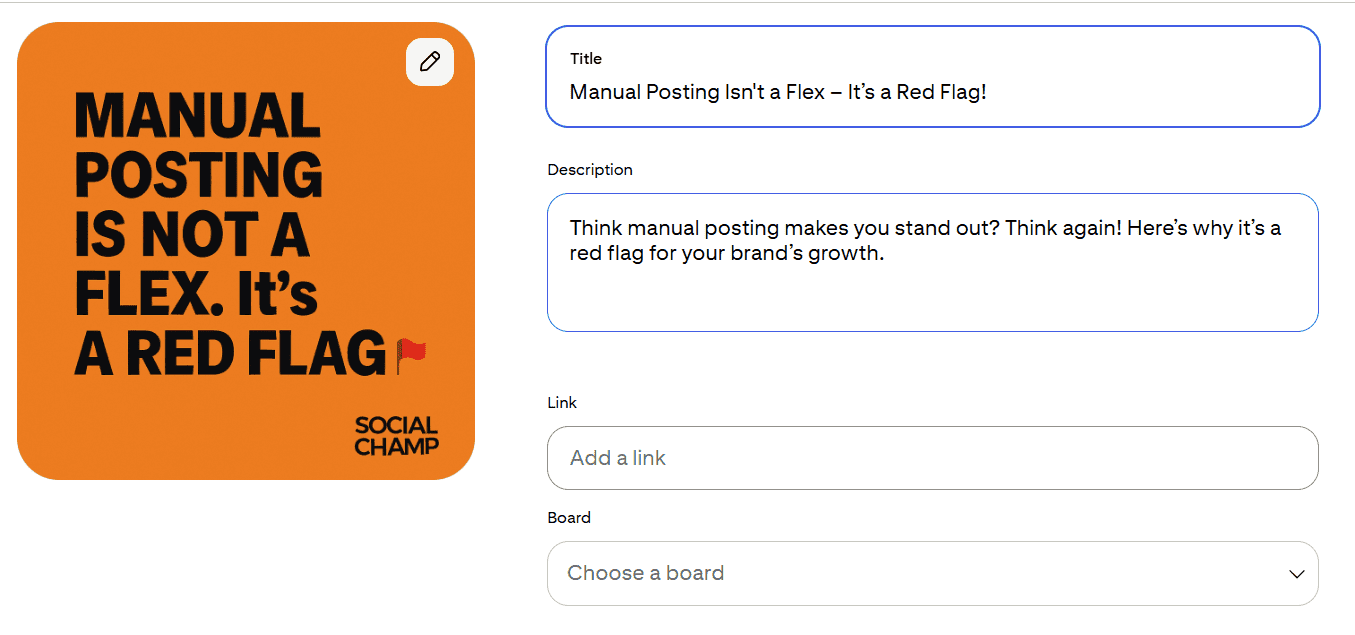 How to Schedule Pinterest Posts Like a Pro (And Drive 10X More Traffic in 2025) 8 Add the Details