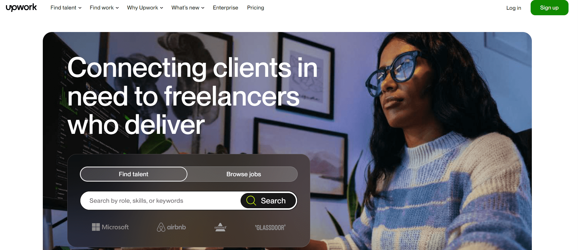 21+ Essential Freelance Tools to Run, Grow & Automate Your Business in 2025 6 Upwork's Landing Page