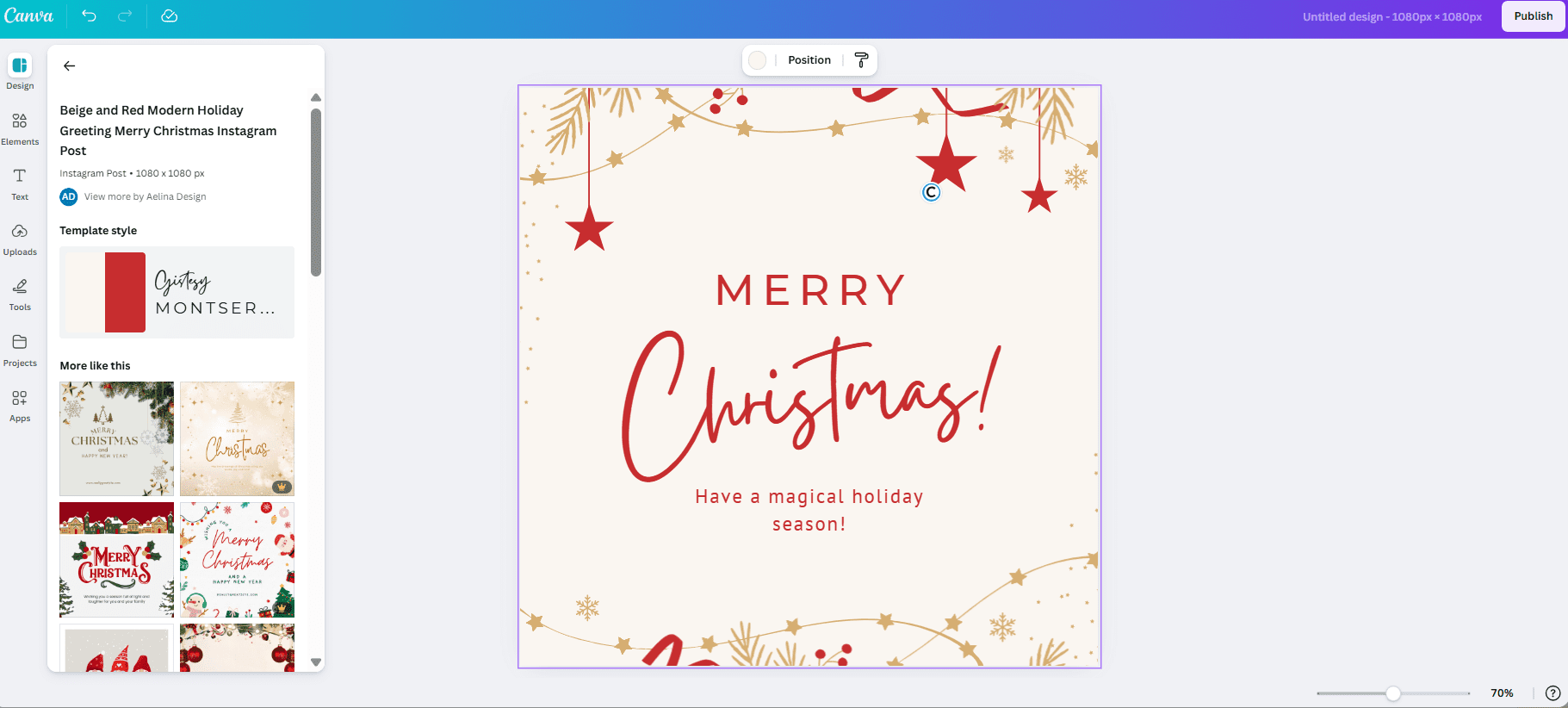 Add Your Headline and Use a Strong Visual
