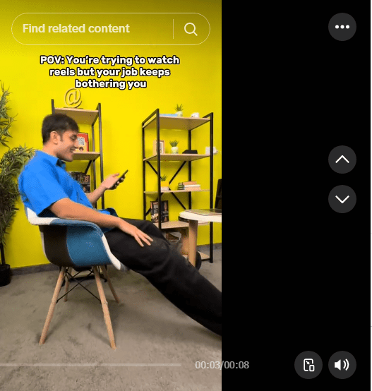 How to Get More TikTok Views, Even if You Have Zero Followers! 15 An Example of On-Screen Text on a TikTok Video