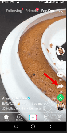 How to Get More TikTok Views, Even if You Have Zero Followers! 6 Share Button on TikTok