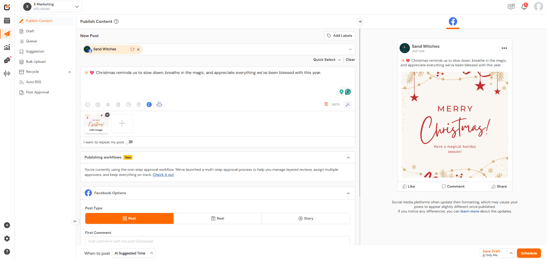 Social Champ’s Dashboard