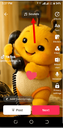 How to Get More TikTok Views, Even if You Have Zero Followers! 13 Tap “Sounds” At the Top of the Screen