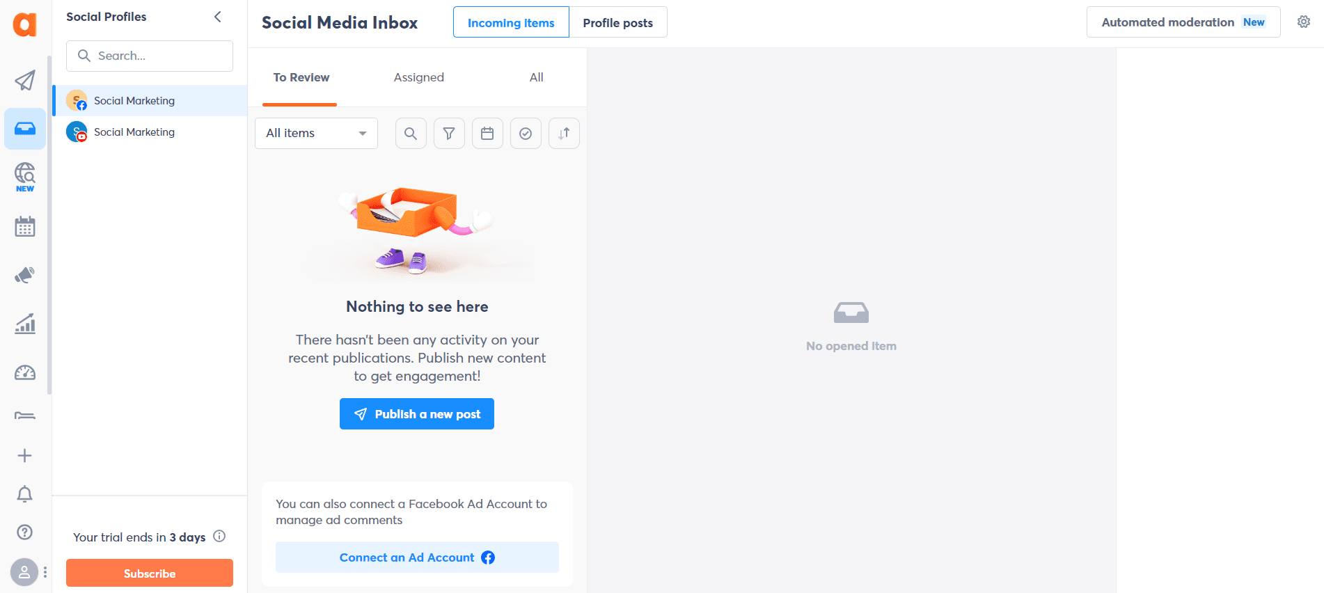 15 Best YouTube Marketing Tools to Grow in 2025 22 Agorapulse’s Dashboard