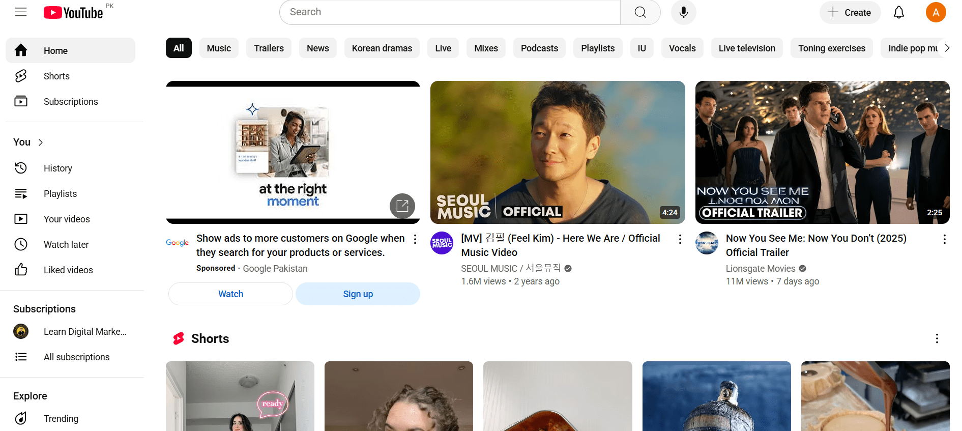 15 Best YouTube Marketing Tools to Grow in 2025 6 YouTube's Homepage