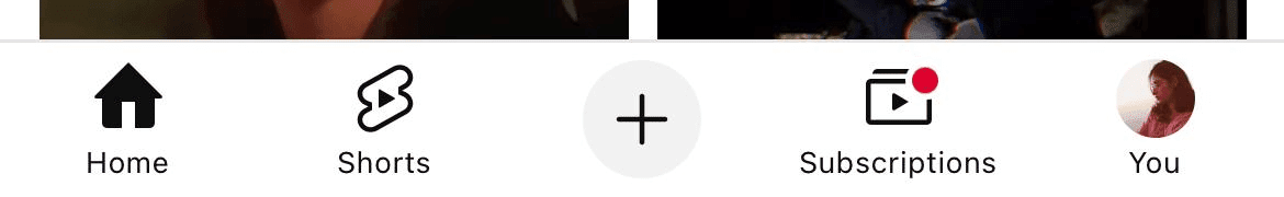 Tap the “+” Button