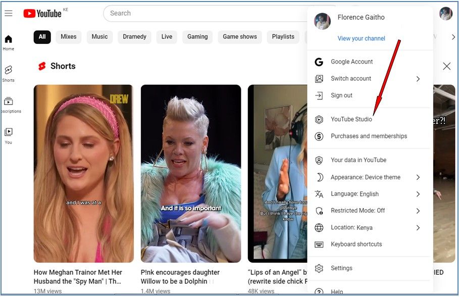 YouTube Shorts in 2026: How to Create, Monetize, and Master Short-Form Video 9 Access YouTube Studio