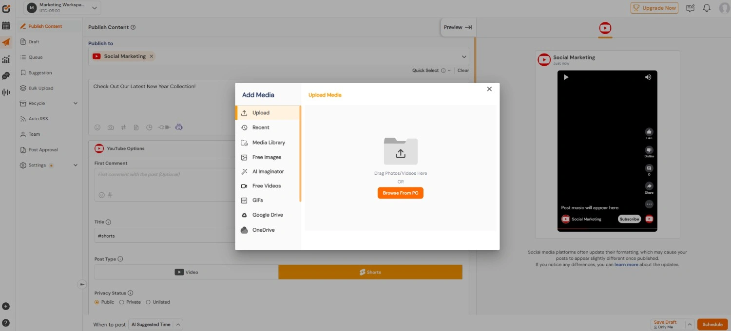 YouTube Shorts in 2026: How to Create, Monetize, and Master Short-Form Video 33 Add Media