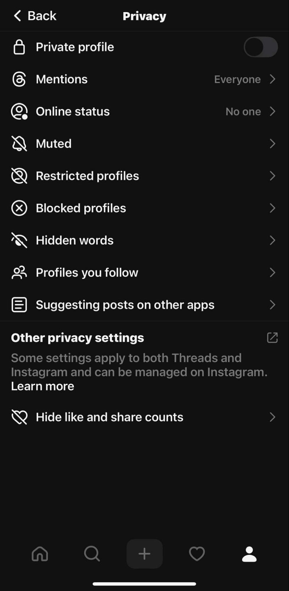What to Post on Threads: Engaging Content Ideas for 2025 13 Add Privacy On Your Account
