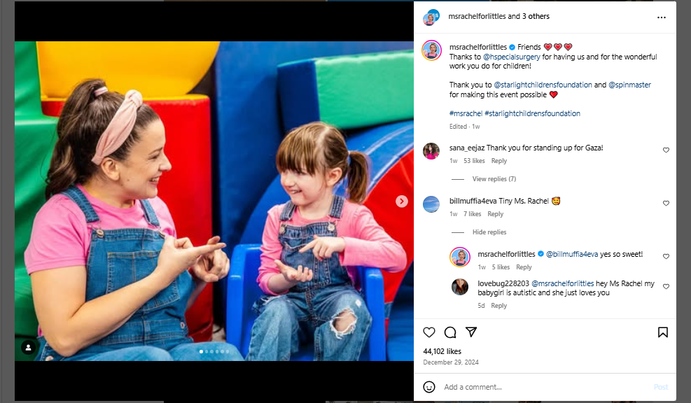 Social Media in Healthcare: Key Strategies for Success in 2025 7 A Collaborative Instagram Post With Hospital for Special Surgery (HSS).